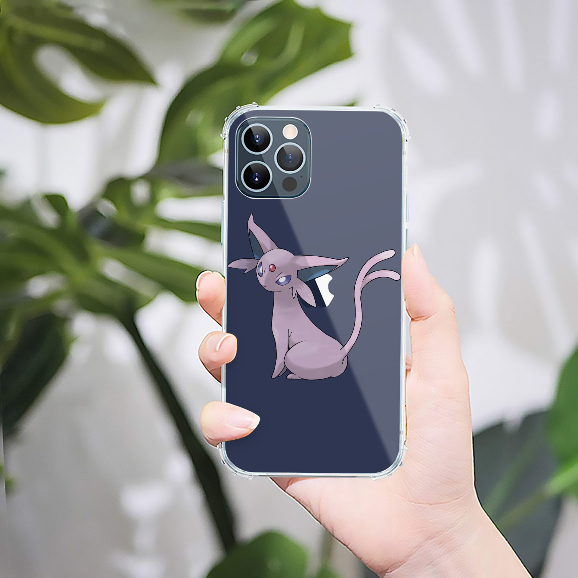 （画像用） ポケットモンスター Pokémon 【iPhone 12シリーズ対応】透明スマホケース（クリアソフトケース）